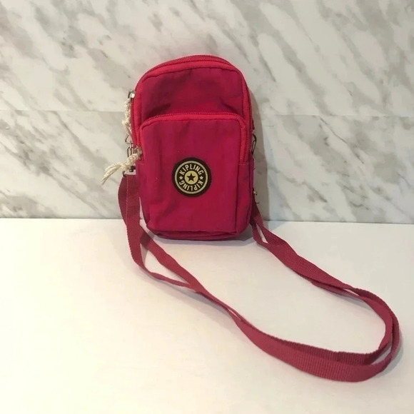 3/$20 Kipling Mini Crossbody Bag  Pink - Picture 1 of 6